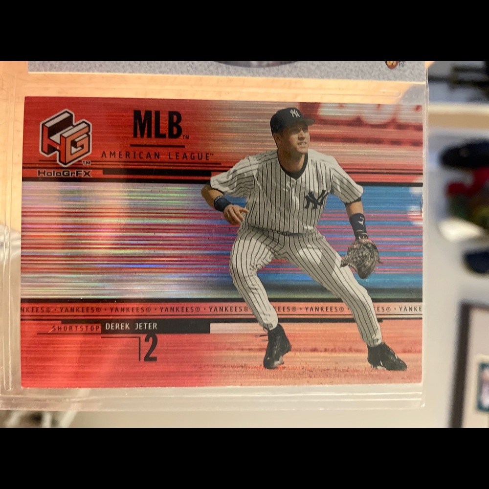DEREK JETER HOLO GrFX upperdeck card great con.